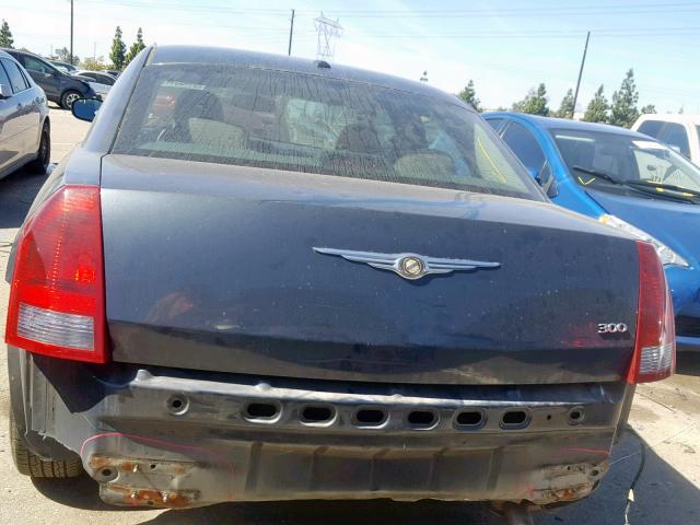 2C3LA43R37H868399 - 2007 CHRYSLER 300 BLUE photo 9