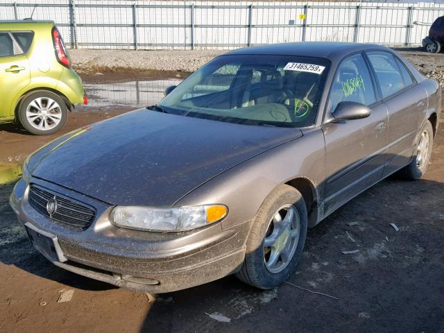 2G4WB52K741169079 - 2004 BUICK REGAL LS BROWN photo 2