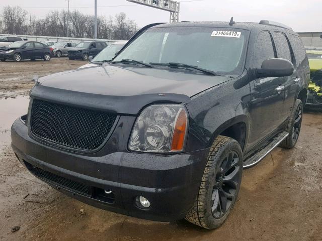 1GKFK63847J238404 - 2007 GMC YUKON DENA BLACK photo 2