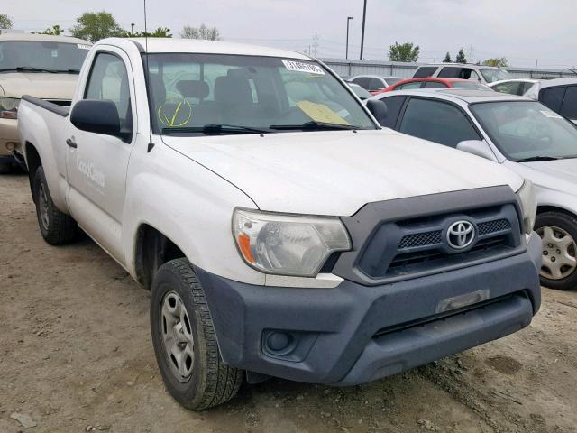 5TFNX4CN5DX031080 - 2013 TOYOTA TACOMA WHITE photo 1