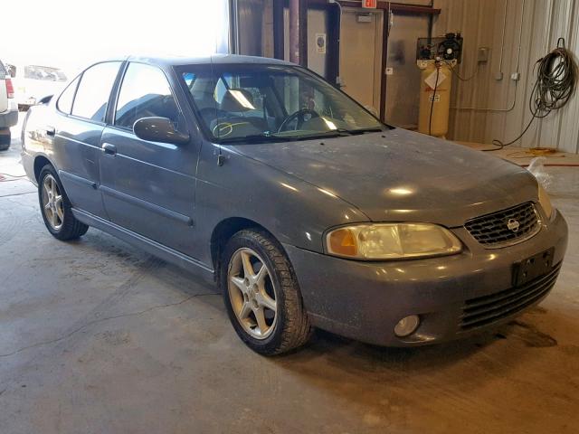 3N1BB51A51L002681 - 2001 NISSAN SENTRA SE GRAY photo 1