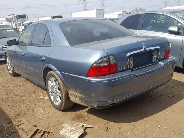 1LNHM87A53Y686428 - 2003 LINCOLN LS BLUE photo 3