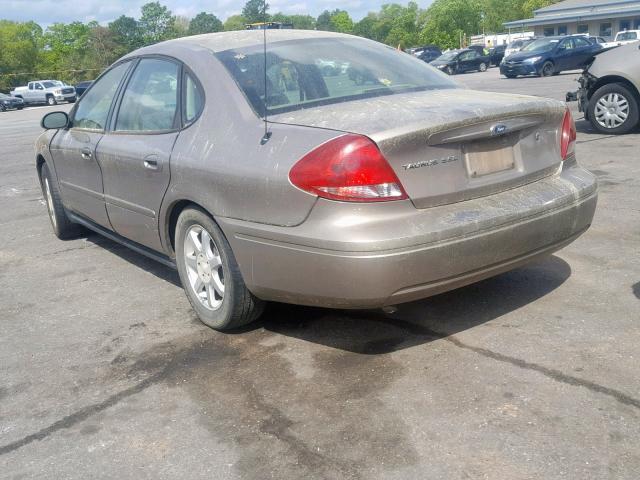 1FAFP56U06A120838 - 2006 FORD TAURUS SEL TAN photo 3