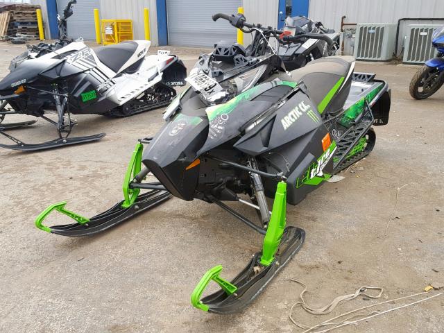 4UF14SNW9ET122856 - 2014 ARCTIC CAT SNOWMOBILE BLACK photo 2