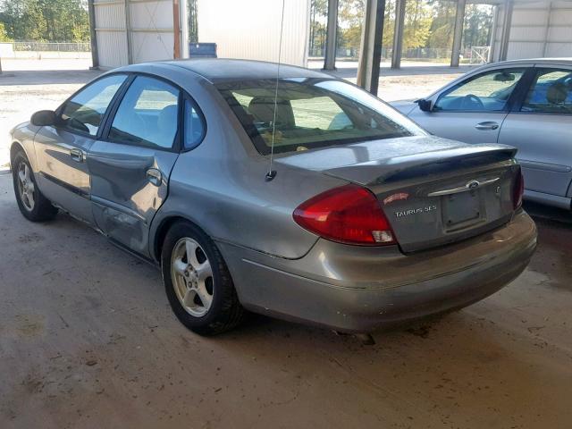 1FAFP55S82A128874 - 2002 FORD TAURUS SES GRAY photo 3