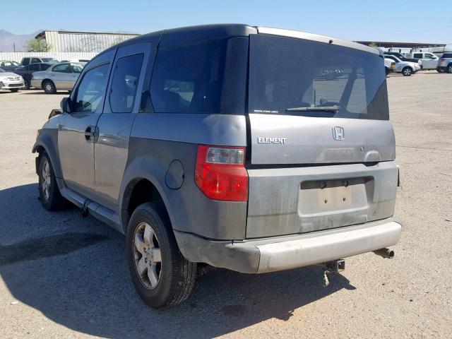 5J6YH28675L022173 - 2005 HONDA ELEMENT EX CHARCOAL photo 3