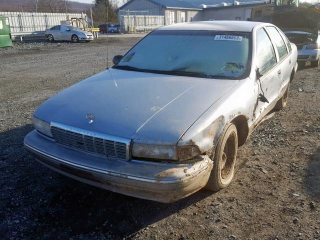 1G1BL52W0SR101481 - 1995 CHEVROLET CAPRICE CL BLUE photo 2