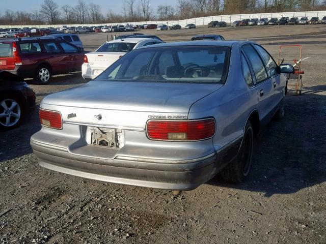 1G1BL52W0SR101481 - 1995 CHEVROLET CAPRICE CL BLUE photo 4