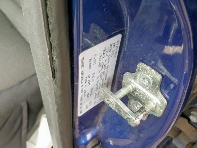 KL5JD66Z68K972290 - 2008 SUZUKI RENO BASE BLUE photo 10