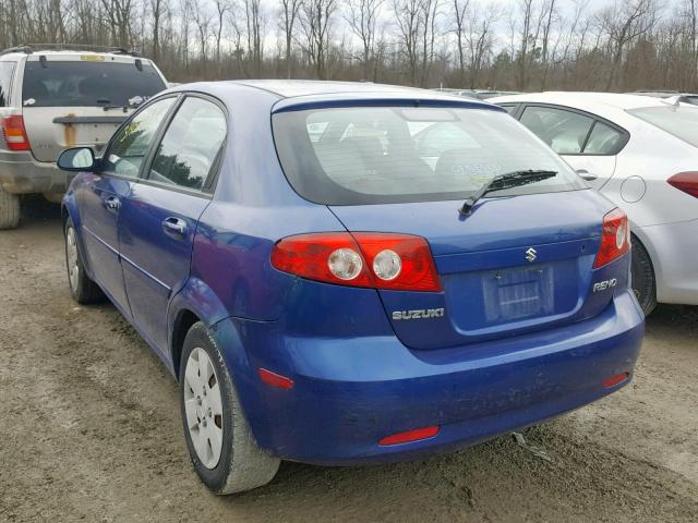 KL5JD66Z68K972290 - 2008 SUZUKI RENO BASE BLUE photo 3