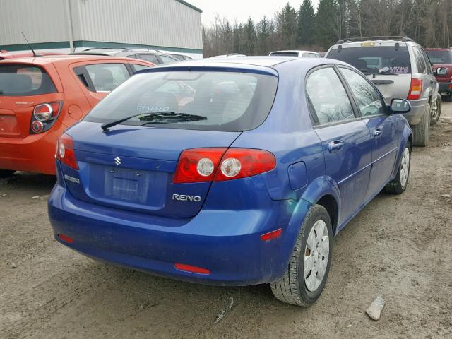 KL5JD66Z68K972290 - 2008 SUZUKI RENO BASE BLUE photo 4