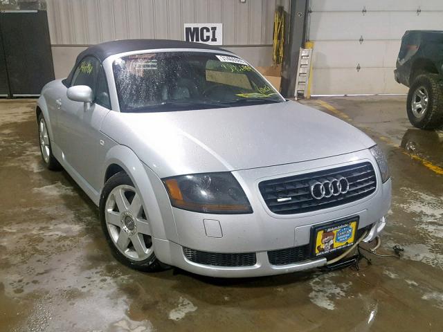 TRUUT28N621003671 - 2002 AUDI TT QUATTRO SILVER photo 1