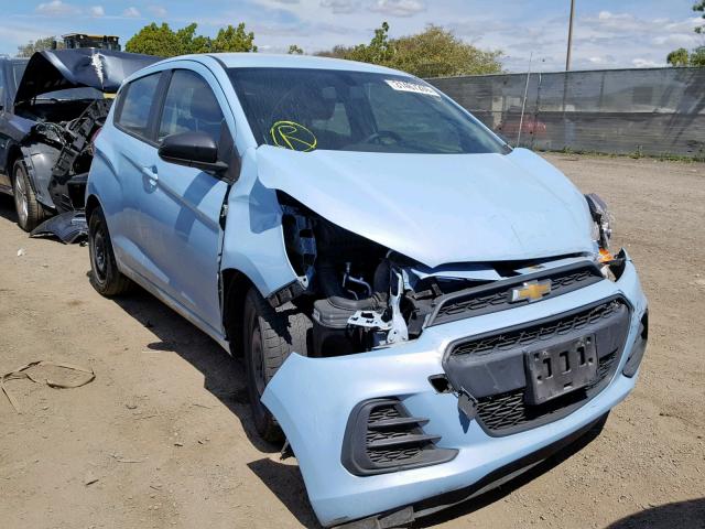 KL8CB6SA9GC609265 - 2016 CHEVROLET SPARK LS BLUE photo 1