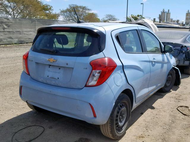 KL8CB6SA9GC609265 - 2016 CHEVROLET SPARK LS BLUE photo 4