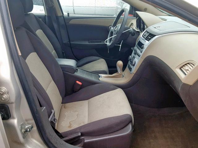1G1ZG57N194189628 - 2009 CHEVROLET MALIBU LS TAN photo 5