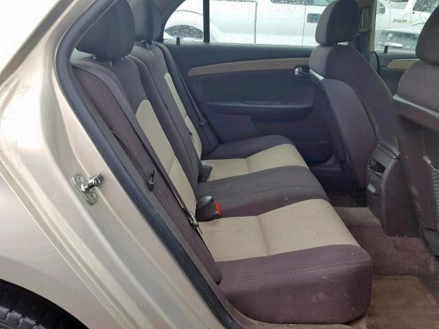 1G1ZG57N194189628 - 2009 CHEVROLET MALIBU LS TAN photo 6
