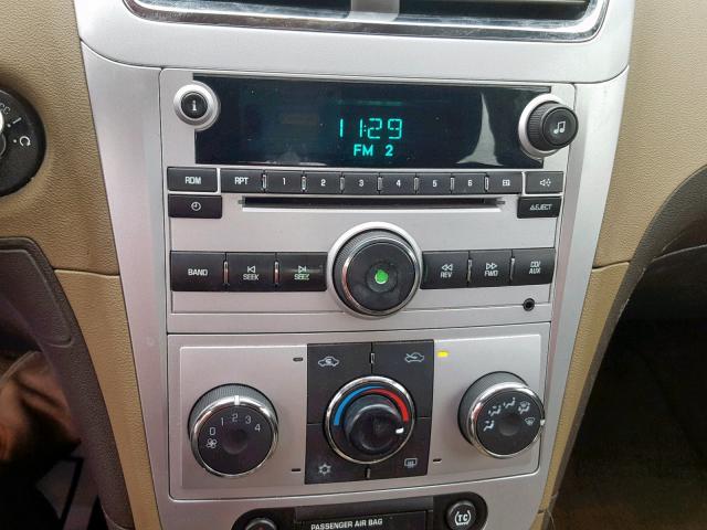 1G1ZG57N194189628 - 2009 CHEVROLET MALIBU LS TAN photo 9