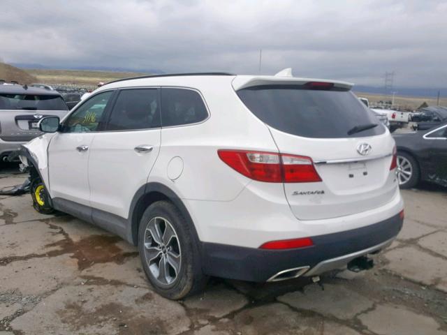 KM8SMDHF3GU147621 - 2016 HYUNDAI SANTA FE S WHITE photo 3