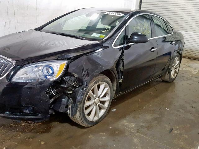 1G4PS5SK8C4204185 - 2012 BUICK VERANO BLACK photo 9