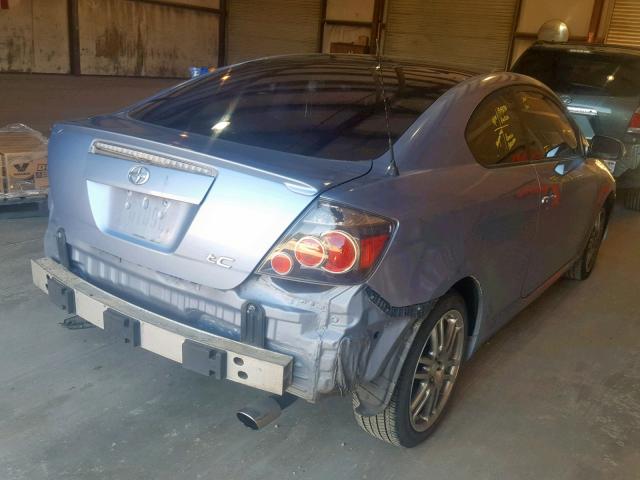 JTKDE167290280619 - 2009 TOYOTA SCION TC ლურჯი ფოტო 4