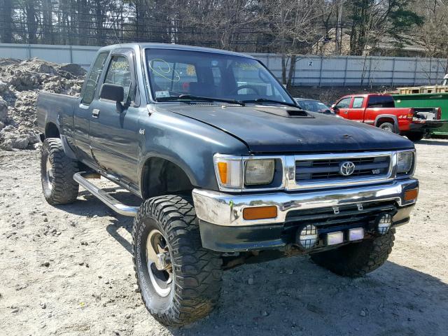 4TAVN13D7SZ327162 - 1995 TOYOTA PICKUP 1/2 GREEN photo 1