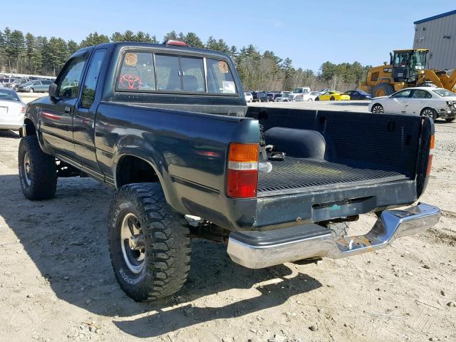 4TAVN13D7SZ327162 - 1995 TOYOTA PICKUP 1/2 GREEN photo 3