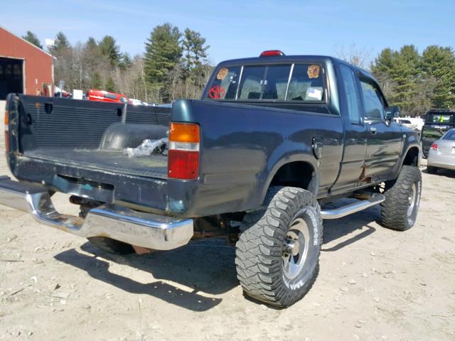 4TAVN13D7SZ327162 - 1995 TOYOTA PICKUP 1/2 GREEN photo 4