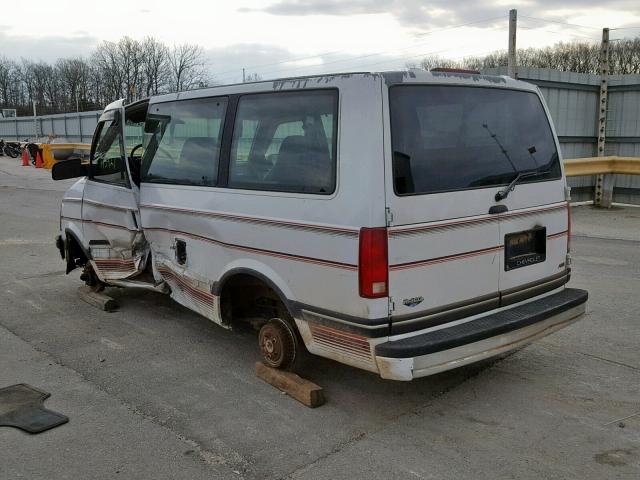 1GNDM19Z7RB198596 - 1994 CHEVROLET ASTRO WHITE photo 3