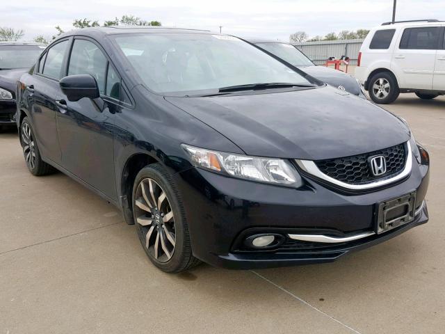 2HGFB2F94FH556324 - 2015 HONDA CIVIC EXL BLACK photo 1