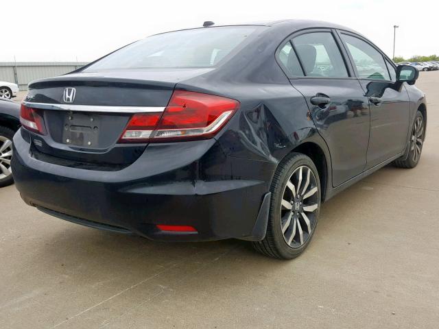 2HGFB2F94FH556324 - 2015 HONDA CIVIC EXL BLACK photo 4