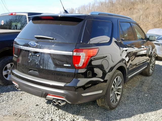 1FM5K8HT9JGC13028 - 2018 FORD EXPLORER P BLACK photo 4