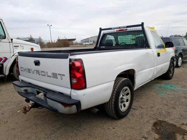 3GCEC14X76G174405 - 2006 CHEVROLET SILVERADO C1500  photo 4