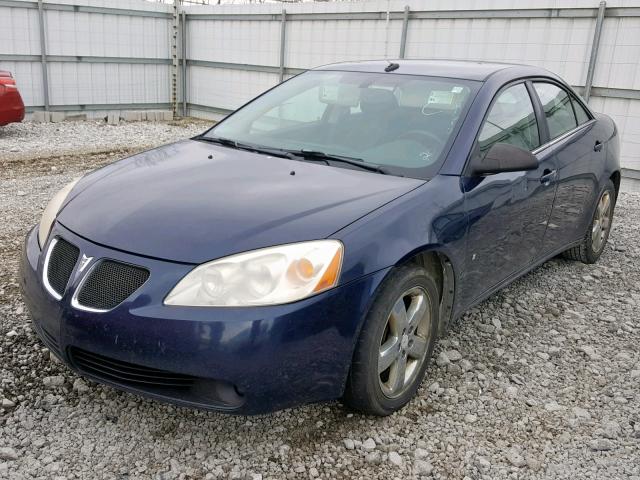 1G2ZH57N384241610 - 2008 PONTIAC G6 GT BLUE photo 2