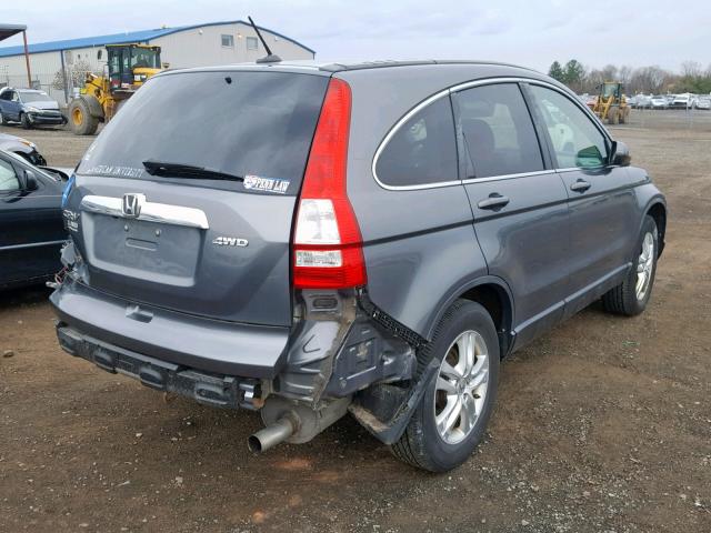 5J6RE4H72AL078310 - 2010 HONDA CR-V EXL GRAY photo 4