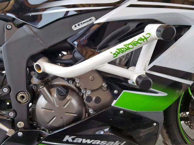 JKBZXJE13FA014767 - 2015 KAWASAKI ZX636 E GREEN photo 7