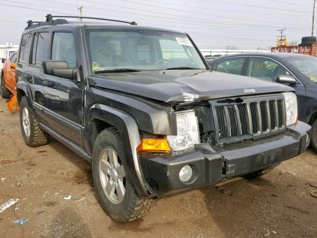1J8HH48N36C314258 - 2006 JEEP COMMANDER GREEN photo 1