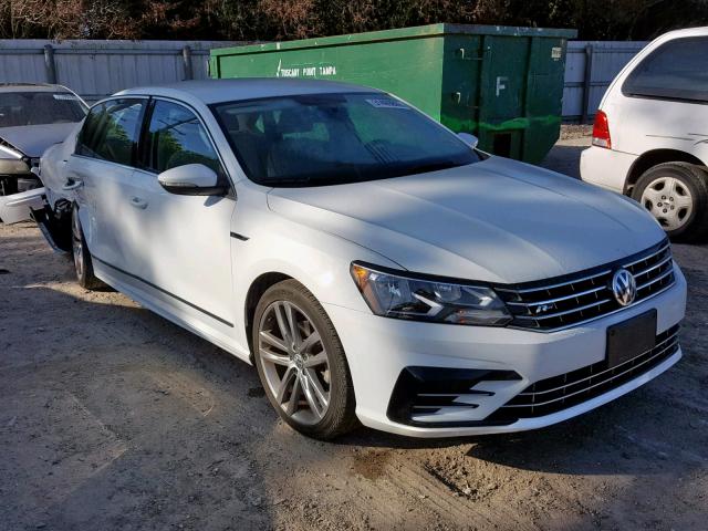 1VWDT7A33HC017229 - 2017 VOLKSWAGEN PASSAT R-L WHITE photo 1