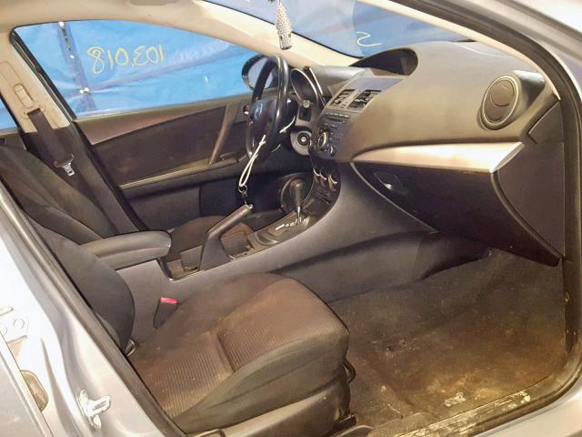 JM1BL1TF0D1764064 - 2013 MAZDA 3 I SILVER photo 5