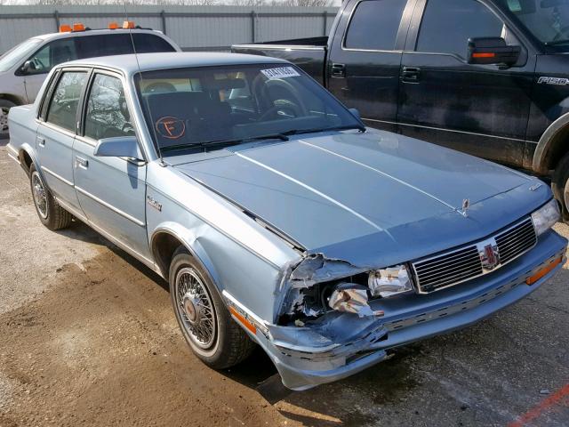 1G3AM51W0HD341833 - 1987 OLDSMOBILE CUTLASS CI BLUE photo 1