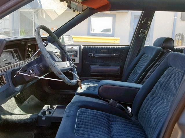 1G3AM51W0HD341833 - 1987 OLDSMOBILE CUTLASS CI BLUE photo 5