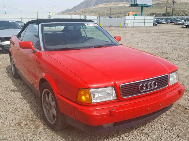 WAUAA88GXVN002413 - 1997 AUDI CABRIOLET RED photo 1