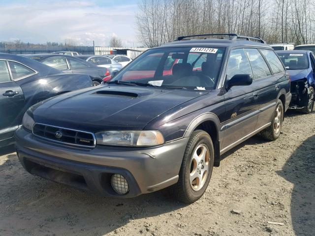 4S3BG6855V7629341 - 1997 SUBARU LEGACY OUT BLACK photo 2