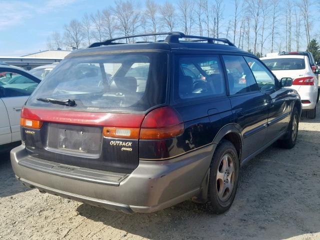 4S3BG6855V7629341 - 1997 SUBARU LEGACY OUT BLACK photo 4