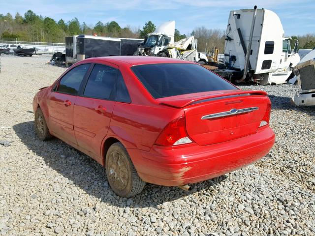 1FAHP383XYW361085 - 2000 FORD FOCUS ZTS RED photo 3
