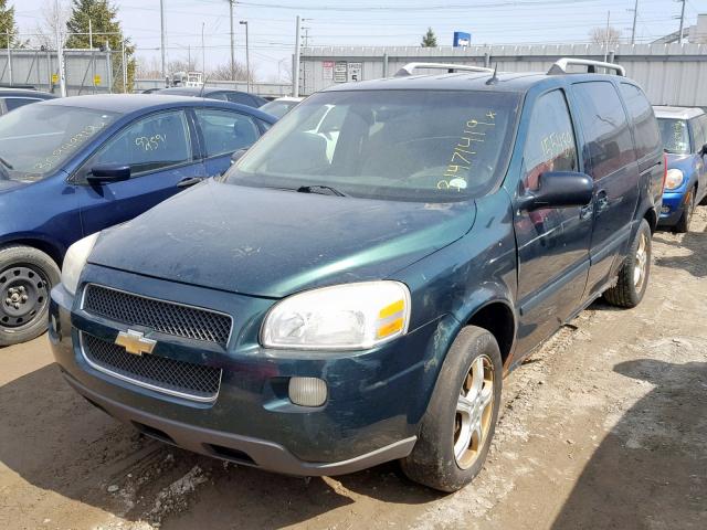 1GNDV33L15D206624 - 2005 CHEVROLET UPLANDER L 绿色 照片 9