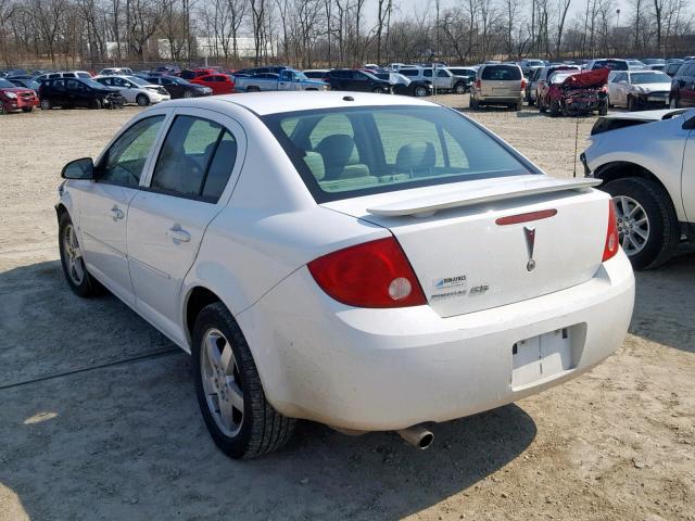 1G2AL55F387245002 - 2008 PONTIAC G5 SE WHITE photo 3