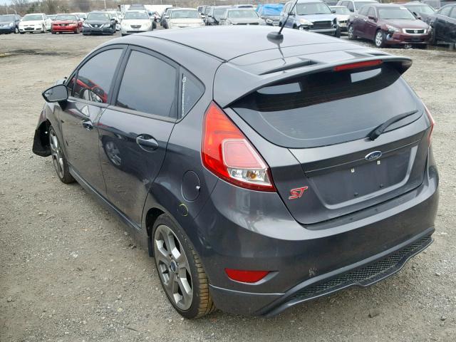 3FADP4GX5HM149932 - 2017 FORD FIESTA ST GRAY photo 3