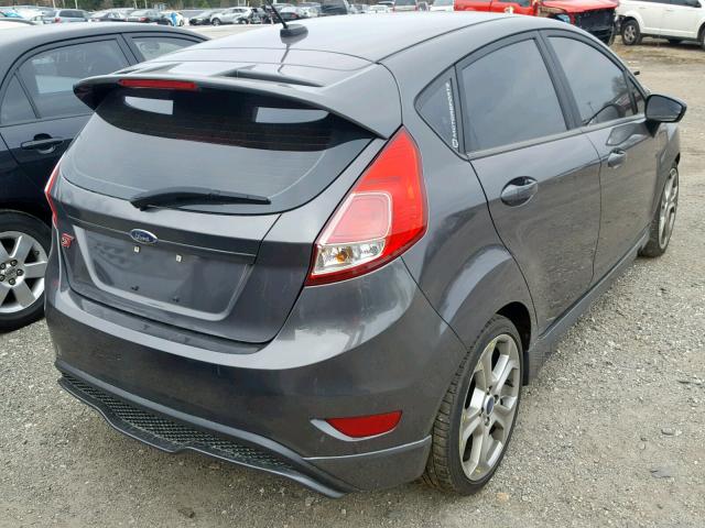 3FADP4GX5HM149932 - 2017 FORD FIESTA ST GRAY photo 4