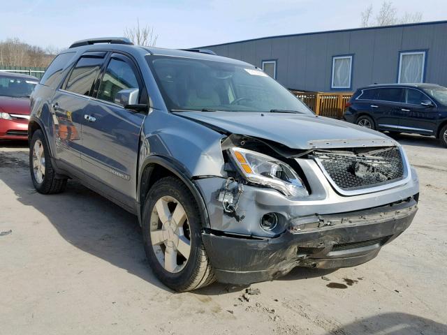 1GKEV33798J172653 - 2008 GMC ACADIA SLT BLUE photo 1