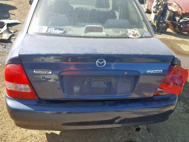 JM1BJ2213Y0237553 - 2000 MAZDA PROTEGE ES 蓝色 照片 10